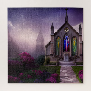 Eigen kerk Fantasy Art 03 puzzel Legpuzzel