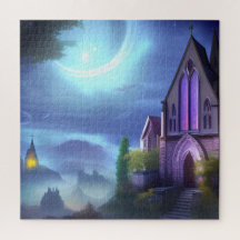 Eigen kerk Fantasy Art 06 puzzle