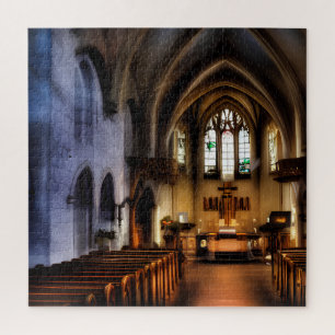 Eigen kerk Fantasy Art 08 puzzle Legpuzzel