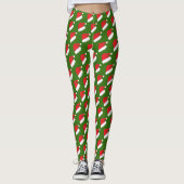 Eigen kerstbomen voor Leggings (Voorkant)