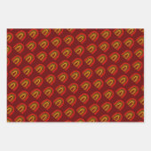 Eigen kerstboominpakbladen inpakpapier vel (Voorkant 3)