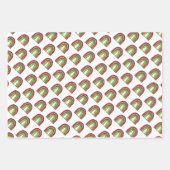 Eigen kerstboominpakbladen inpakpapier vel (Voorkant)