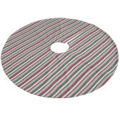 Eigen kerstboomrok fleece kerstboom rok (Gekanteld)
