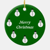 Eigen kerstboomstructuur Ornament Merry Kerstmis S (Achterkant)