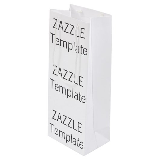 Eigen kerstcadeautas met cadeau voor wijn cadeautas (Voorkant Gekanteld)