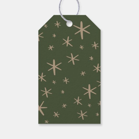 Eigen kerstcadeautjes voor kerstcadeautjes Labels Cadeaulabel (Achterkant)