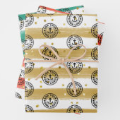 Eigen kerstcadeautjes voor zakelijke Logo Inpakpapier Vel (In situ)