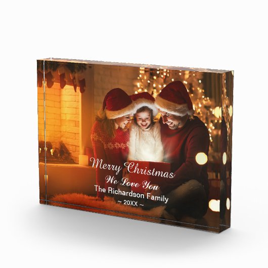 Eigen kerstfamilie fotoblokken (Rechts)