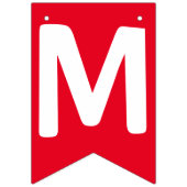 Eigen kerstfeest voor zakelijke Logo Vlaggetjes (Tweede vlag)