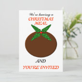 Eigen kerstfeestdagen kaart (Staand voorkant)