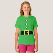 Eigen kerstfeestelijke ELF SUITKOSTEN T-shirt (Voorkant volledig)
