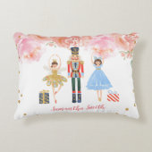 Eigen kerstfeestflesje accent kussen (Voorkant)