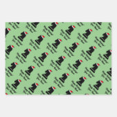 Eigen kerstinpakbladen voor schaken inpakpapier vel (Voorkant 3)