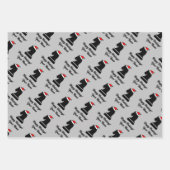 Eigen kerstinpakbladen voor schaken inpakpapier vel (Voorkant 2)