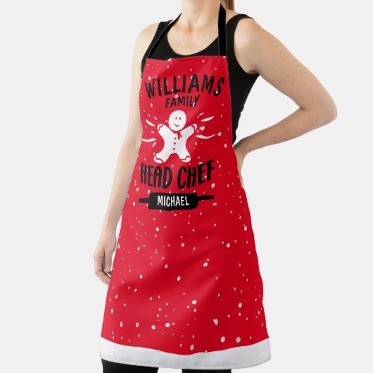 Eigen kerstkalk, overeenkomend Schort (Insitu)