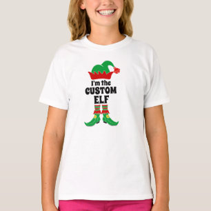 Eigen kerstkerstkerstfamilie t-shirt