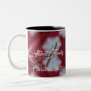 Eigen kerstkerstkerstkerstcadeautjes met cacao - M Tweekleurige Koffiemok