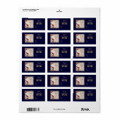 Eigen kerstlabel etiket (Full Sheet)