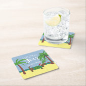 Eigen Kerstmis in juli Kartonnen Onderzetters (Insitu)