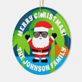 Eigen kerstmis in juli ornament zomer (Links)