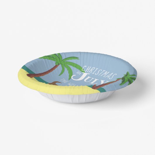 Eigen Kerstmis in juli Papieren Kommen (Gebogen)