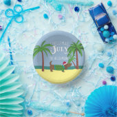 Eigen Kerstmis in juli Papieren Kommen (Feest)