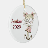 Eigen kerstmis keramisch ornament (Rechts)