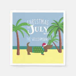 Eigen Kerstmis op het plein van juli Servet