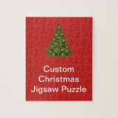 Eigen Kerstmis, puzzel voor jigzaag Legpuzzel (Verticaal)