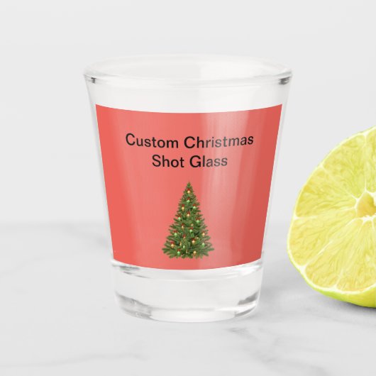 Eigen kerstmis, warm glas (Voorkant)