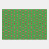 Eigen kerstmuis inpakpapier vel (Voorkant 3)