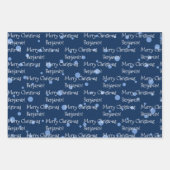 Eigen kerstpapier (3 vellen) inpakpapier vel (Voorkant 3)