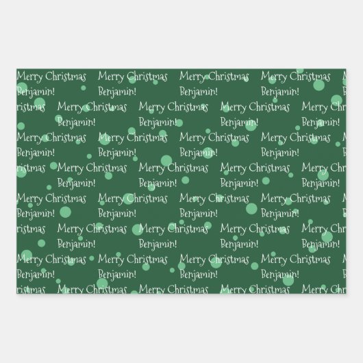 Eigen kerstpapier (3 vellen) inpakpapier vel (Voorkant 2)