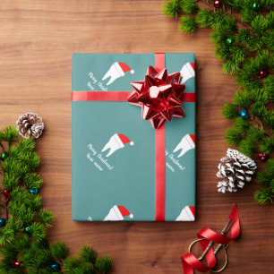 Eigen kerstpapier voor tandheelkunde cadeaupapier