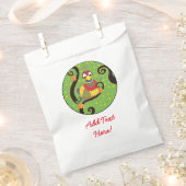 Eigen kerstpleister voor kerstcadeau bedankzakje (Geknipt)