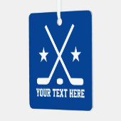 Eigen kerstsieruithoeksport metalen ornament (Voorkant links)