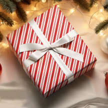 Eigen kerstsnoepriet rode strepes Gold-tekst