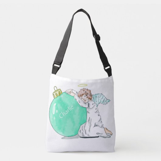Eigen kersttasjes crossbody tas (Voorkant)