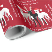 Eigen kersttekst en kleur cadeaupapier (Rol Hoek)