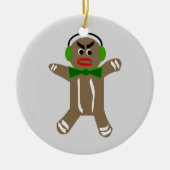 Eigen kerstversiering keramisch ornament (Voorkant)