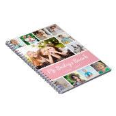 Eigen klasse fotocollage leraar waardering notitieboek (Rechterzijde)