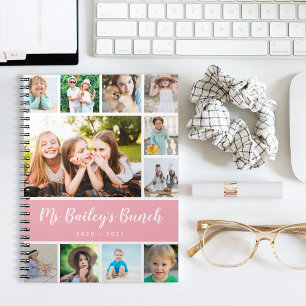 Eigen klasse fotocollage leraar waardering notitieboek