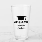 Eigen klasse van drink van 2022 voor graduatiepart glas (Voorkant)