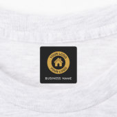 Eigen kleding voor zakelijk Logo en tekstweefsel Labels (Aangebracht)