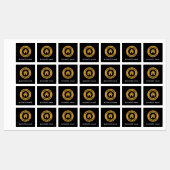 Eigen kleding voor zakelijk Logo en tekstweefsel Labels (Vel)