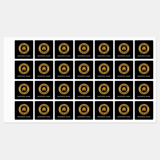 Eigen kleding voor zakelijk Logo en tekstweefsel Labels (Vel)