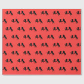 Eigen kleuren — Papierpaarden combineren Cadeaupapier (Vlak)