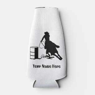 Eigen koehandel met Cowgirl Barrel Racer Bottle Ko Flesjeskoeler