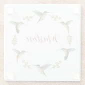 Eigen kolieren glazen onderzetter (Achterkant)