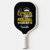 Eigen koningin van de Pickleball Court Pickleball Paddle (Achterkant)